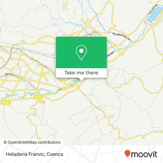 Heladeria Franvic map