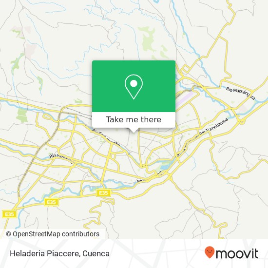 Mapa de Heladeria Piaccere