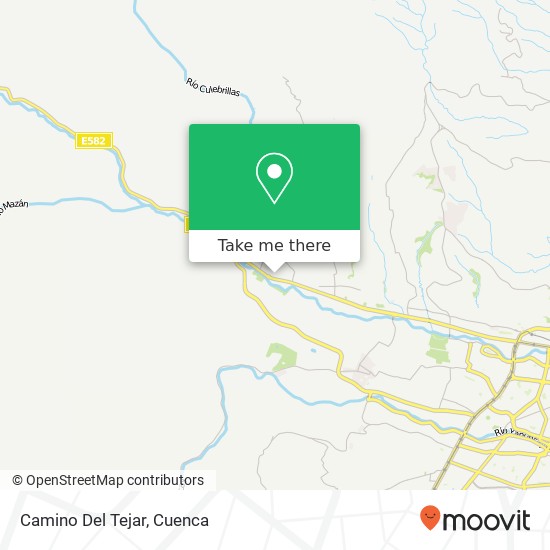 Camino Del Tejar map