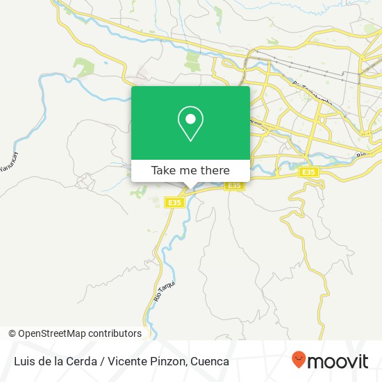 Mapa de Luis de la Cerda / Vicente Pinzon