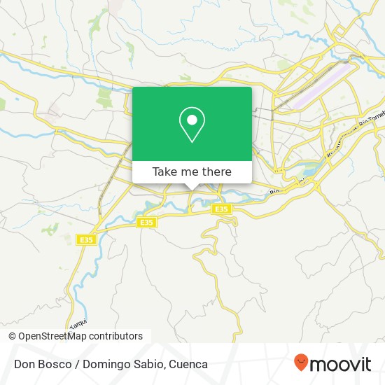 Don Bosco / Domingo Sabio map