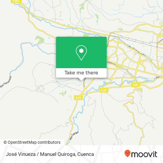 José Vinueza / Manuel Quiroga map