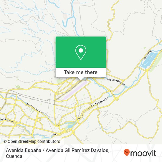 Avenida España / Avenida Gil Ramírez Davalos map