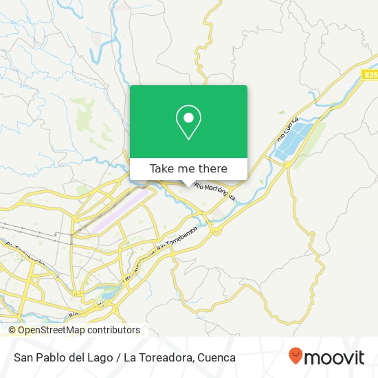 San Pablo del Lago / La Toreadora map