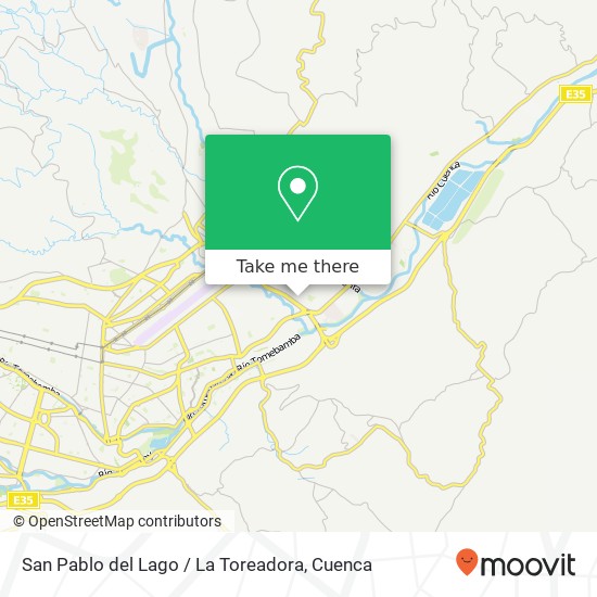 Mapa de San Pablo del Lago / La Toreadora