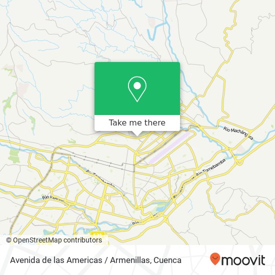 Avenida de las Americas / Armenillas map