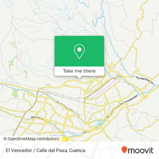El Vencedor / Calle del Pasa map