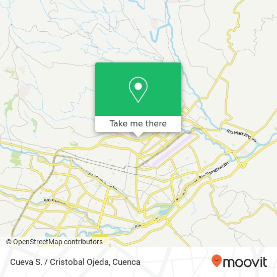 Cueva S. / Cristobal Ojeda map