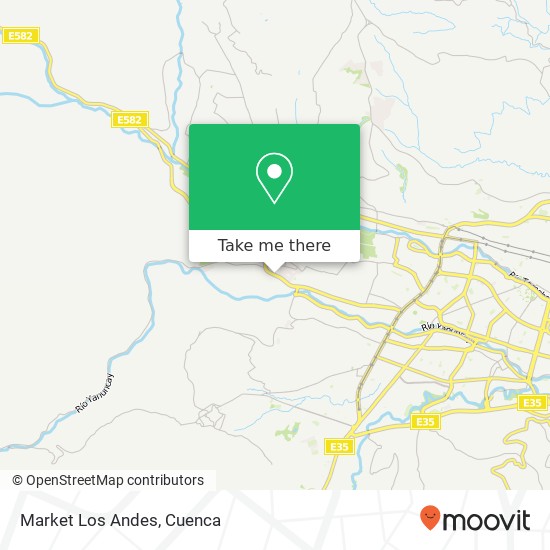 Market Los Andes map