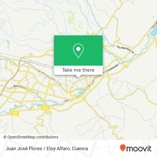 Juan José Flores / Eloy Alfaro map
