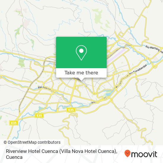 Riverview Hotel Cuenca (Villa Nova Hotel Cuenca) map