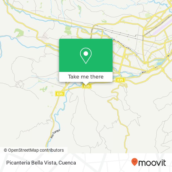 Picanteria Bella Vista map