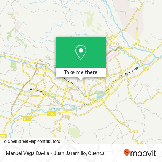 Manuel Vega Davila / Juan Jaramillo map