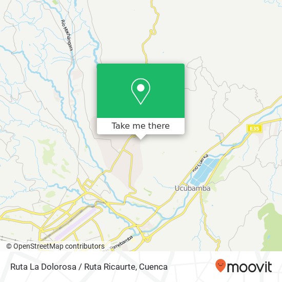 Ruta La Dolorosa / Ruta Ricaurte map