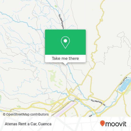 Atenas Rent a Car map