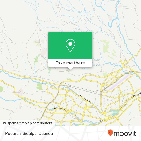 Pucara / Sicalpa map