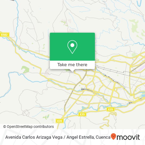 Mapa de Avenida Carlos Arizaga Vega / Angel Estrella