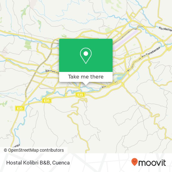 Hostal Kolibri B&B map