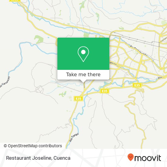 Mapa de Restaurant Joseline, Juan Larrea Cuenca, Cuenca