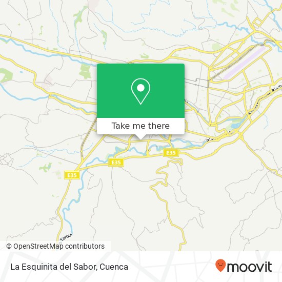 La Esquinita del Sabor, Don Bosco Cuenca, Cuenca map