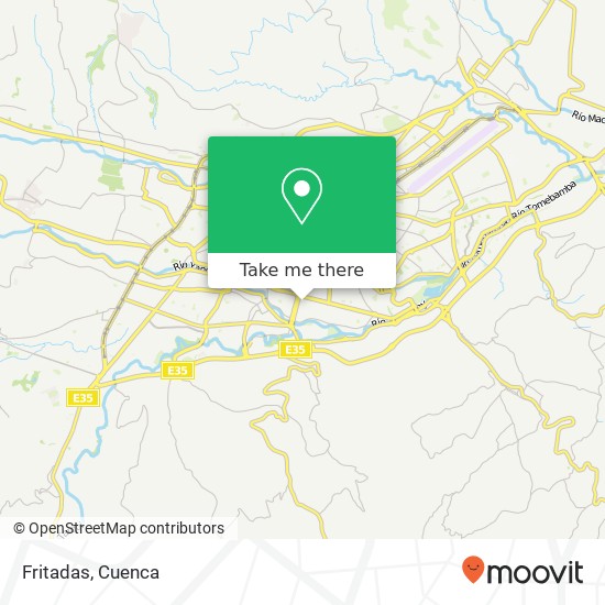 Fritadas, Adolfo Torres Cuenca, Cuenca map