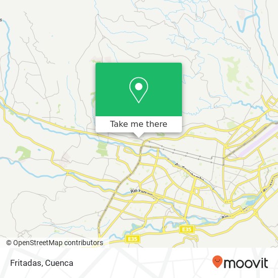 Fritadas, Camino del Tejar Cuenca, Cuenca map