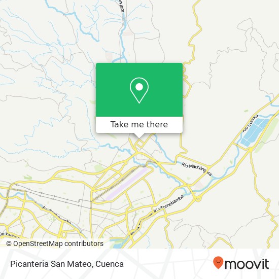 Picanteria San Mateo, Carlos Tosi Siri Cuenca, Cuenca map