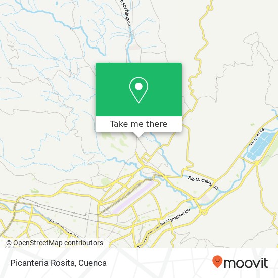 Mapa de Picanteria Rosita, Ruta Checa Cuenca, Cuenca