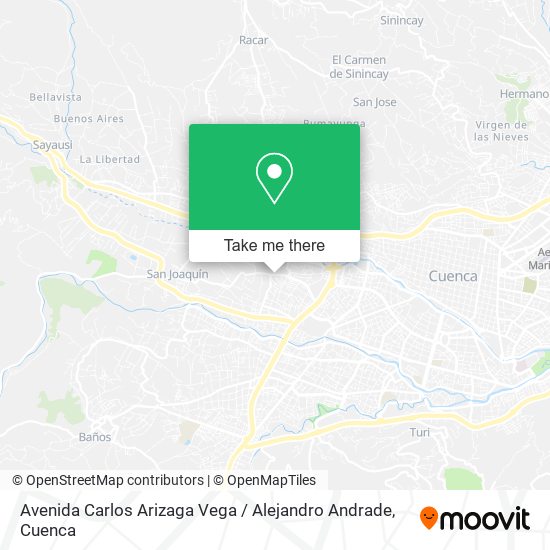 Avenida Carlos Arizaga Vega / Alejandro Andrade map