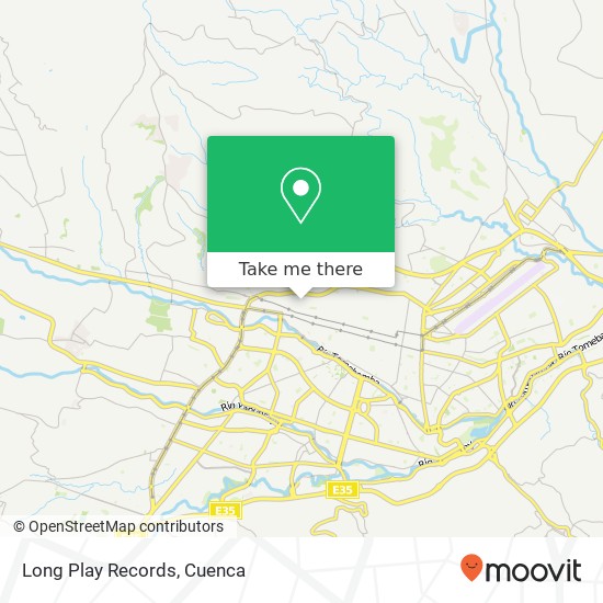 Long Play Records map