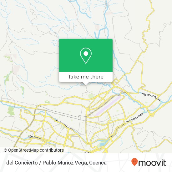 del Concierto / Pablo Muñoz Vega map