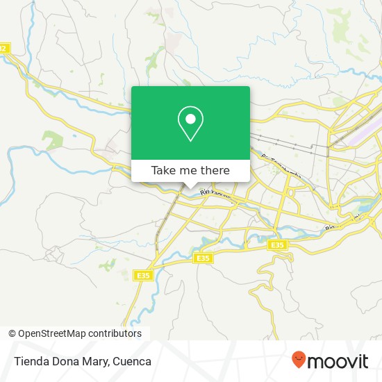Tienda Dona Mary map