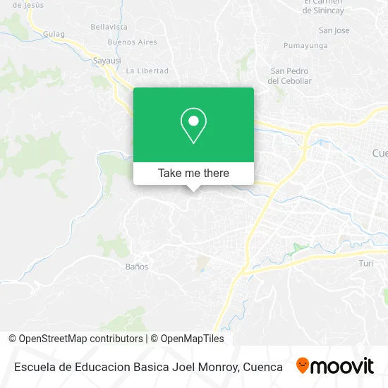 Escuela de Educacion Basica Joel Monroy map