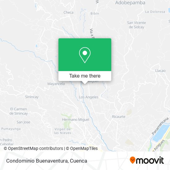 Condominio Buenaventura map