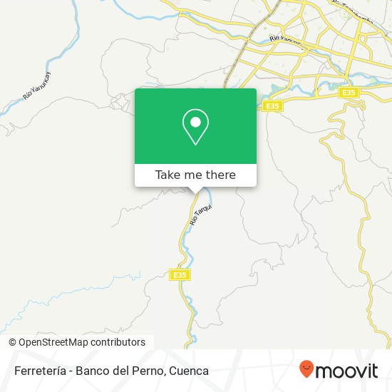 Ferretería - Banco del Perno map