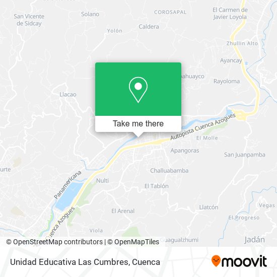 Unidad Educativa Las Cumbres map