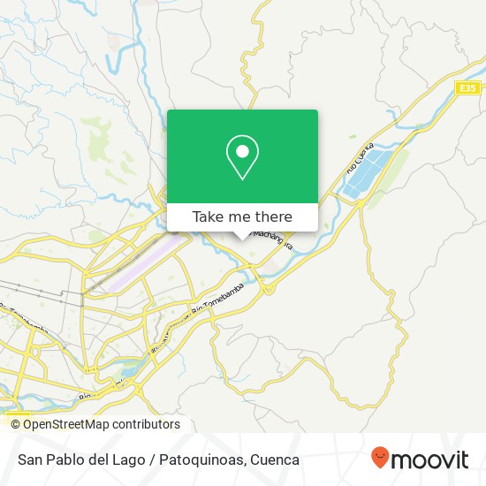 Mapa de San Pablo del Lago / Patoquinoas