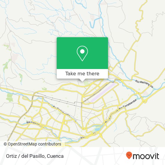 Ortiz / del Pasillo map