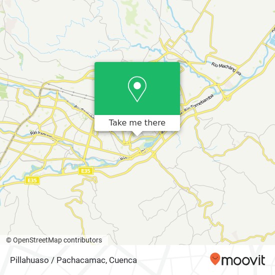Pillahuaso / Pachacamac map