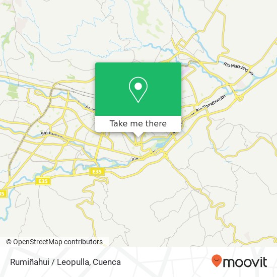 Rumiñahui / Leopulla map