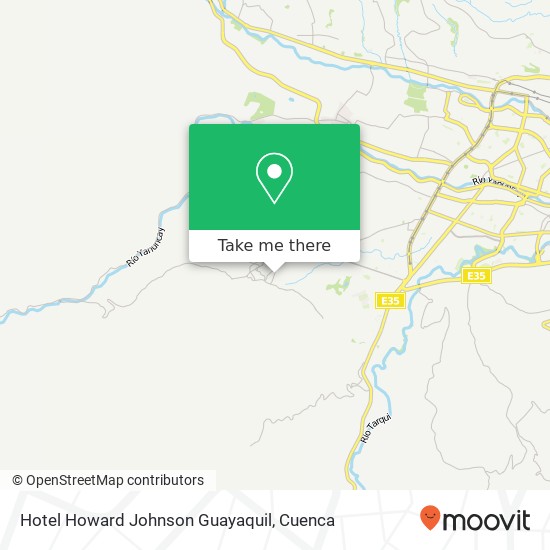 Hotel Howard Johnson Guayaquil map