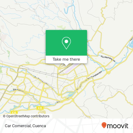 Car Comercial map