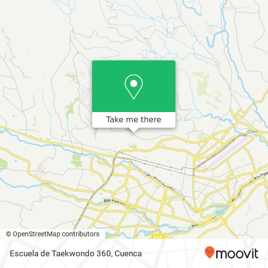 Escuela de Taekwondo 360 map