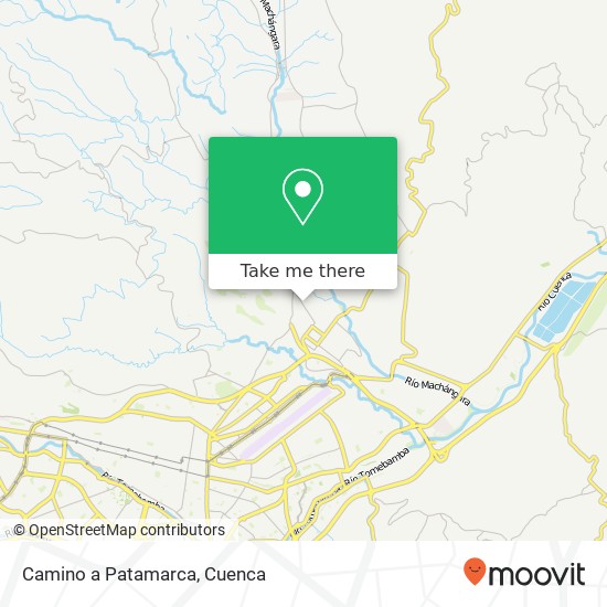 Camino a Patamarca map