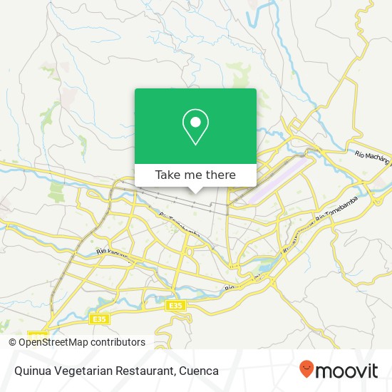 Quinua Vegetarian Restaurant map