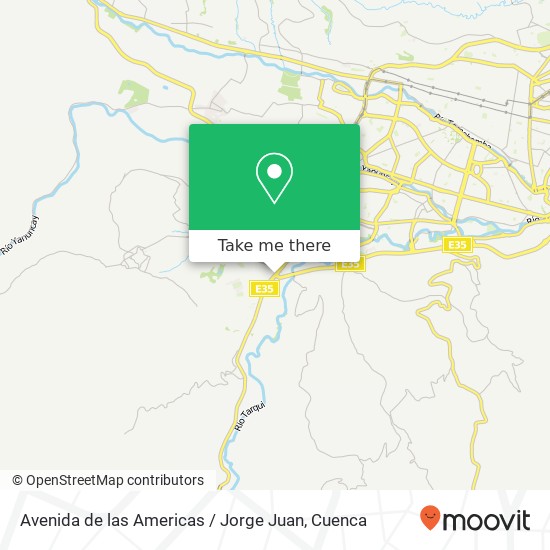Avenida de las Americas / Jorge Juan map