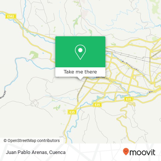 Juan Pablo Arenas map