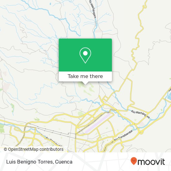 Luis Benigno Torres map