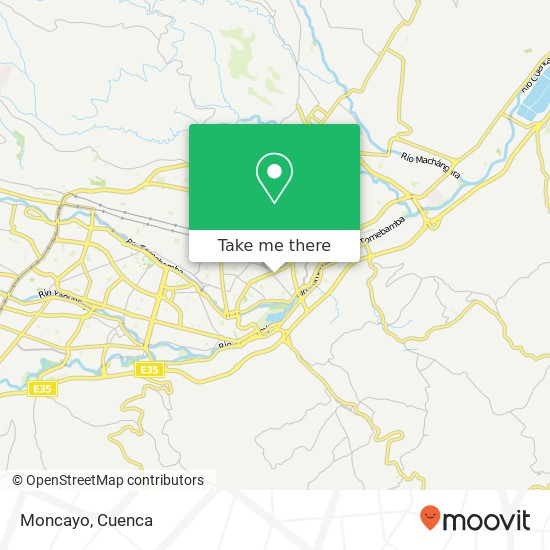 Moncayo map