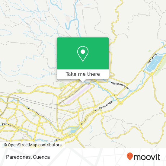 Paredones map